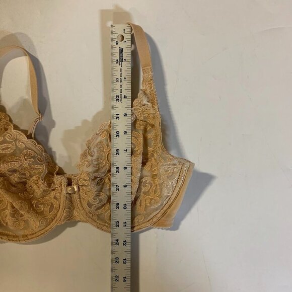 Wacoal Women's Crossbody Adjustable Strap Lace Scroll Floral Bra Size 34DD - Picture 13 of 13